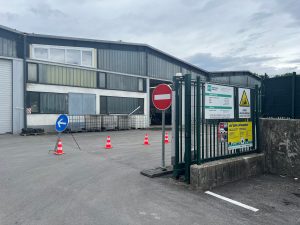 Ureditev signalizacije v Zbirnem centru Goriča vas.